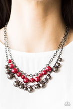 Load image into Gallery viewer, Marvelous Masquerade Red Necklace
