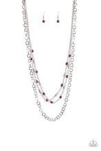 Load image into Gallery viewer, Metro Mixer Red Necklace