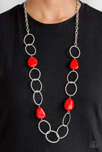 Load image into Gallery viewer, Modern Day Malibu Red Necklace