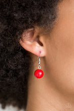 Load image into Gallery viewer, Modern Day Malibu Red Necklace