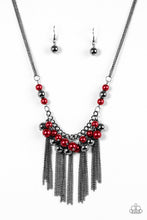 Load image into Gallery viewer, Modern Mechanics Red Necklace