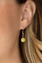 Load image into Gallery viewer, Ritzy Refinement Yellow Necklace