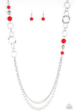 Load image into Gallery viewer, Modern Motley Red Necklace