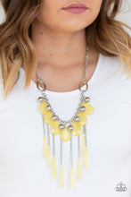 Load image into Gallery viewer, Roaring Riviera Yellow Necklace