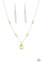 Load image into Gallery viewer, Romantic Rendezvous Yellow Necklace