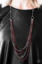Load image into Gallery viewer, Moto Motivation Red Necklace