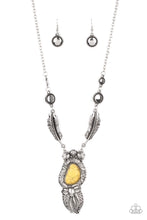 Load image into Gallery viewer, Ruler of the Roost Yellow Necklace