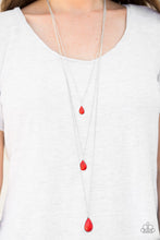 Load image into Gallery viewer, Mountain Tears Red Necklace