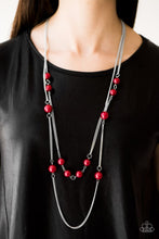 Load image into Gallery viewer, My Main Glam Red Necklace