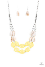 Load image into Gallery viewer, Seacoast Sunset Yellow Necklace