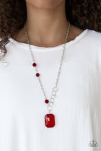 Load image into Gallery viewer, Never a Dull Moment Red Necklace