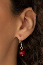 Load image into Gallery viewer, Never a Dull Moment Red Necklace