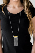Load image into Gallery viewer, Serene Streams Yellow Necklace