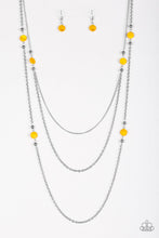 Load image into Gallery viewer, So Shore of Yourself Yellow Necklace