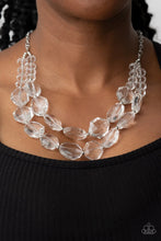 Load image into Gallery viewer, Icy Illumination White Necklace
