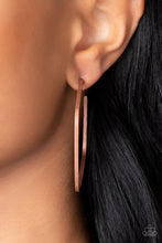 Load image into Gallery viewer, Major Flex Copper Hoop Earrings