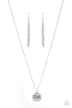 Load image into Gallery viewer, Choose Faith Silver Necklace