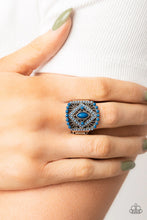 Load image into Gallery viewer, Amplified Aztec Blue Ring