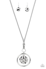 Load image into Gallery viewer, Cord-instead Effort Silver Necklace