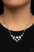 Load image into Gallery viewer, Lavishly Loaded Silver Necklace