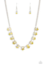 Load image into Gallery viewer, Tabloid Treasure Yellow Necklace