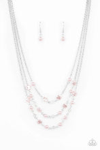 Load image into Gallery viewer, Let the Record Glow Pink Necklace
