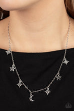 Load image into Gallery viewer, Cosmic Runway Silver Necklace