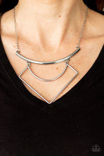 Load image into Gallery viewer, Egyptian Edge Silver Necklace