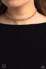 Load image into Gallery viewer, Never Lose Rope Gold Choker