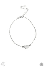 Load image into Gallery viewer, Sunbather Serenade White Anklet