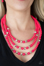 Load image into Gallery viewer, Staycation All I Ever Wanted Pink Necklace