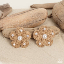 Load image into Gallery viewer, Permanent Vacation Brown Post Earrings