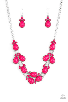 Botanical Banquet Pink Necklace