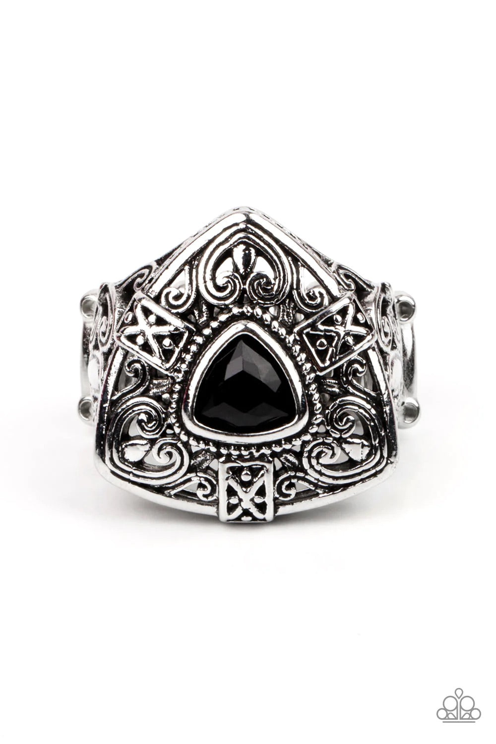 Charismatic Couture Black Ring