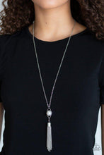 Load image into Gallery viewer, Diva Dance Party Silver Necklace