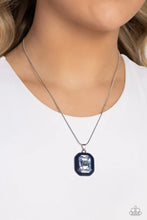 Load image into Gallery viewer, Emerald Energy Blue Necklace