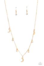 Load image into Gallery viewer, Lunar Lagoon Gold Necklace