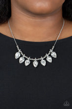 Load image into Gallery viewer, Crown Jewel Couture White Necklace