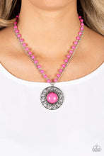 Load image into Gallery viewer, Sahara Suburb Pink Necklace