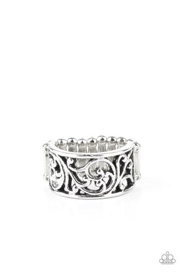 Di-VINE Design Silver Ring