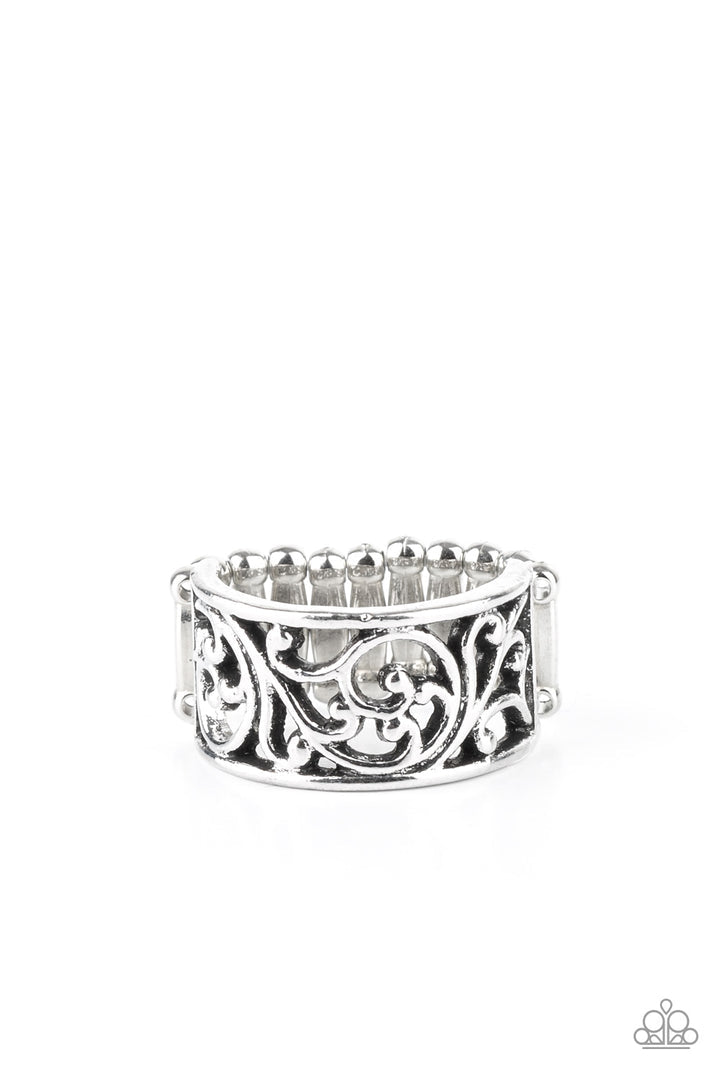 Di-VINE Design Silver Ring