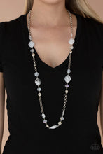Load image into Gallery viewer, Light Scattering Luminosity White Necklace