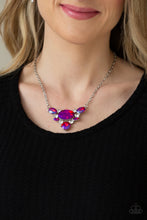 Load image into Gallery viewer, Cosmic Coronation Pink Necklace