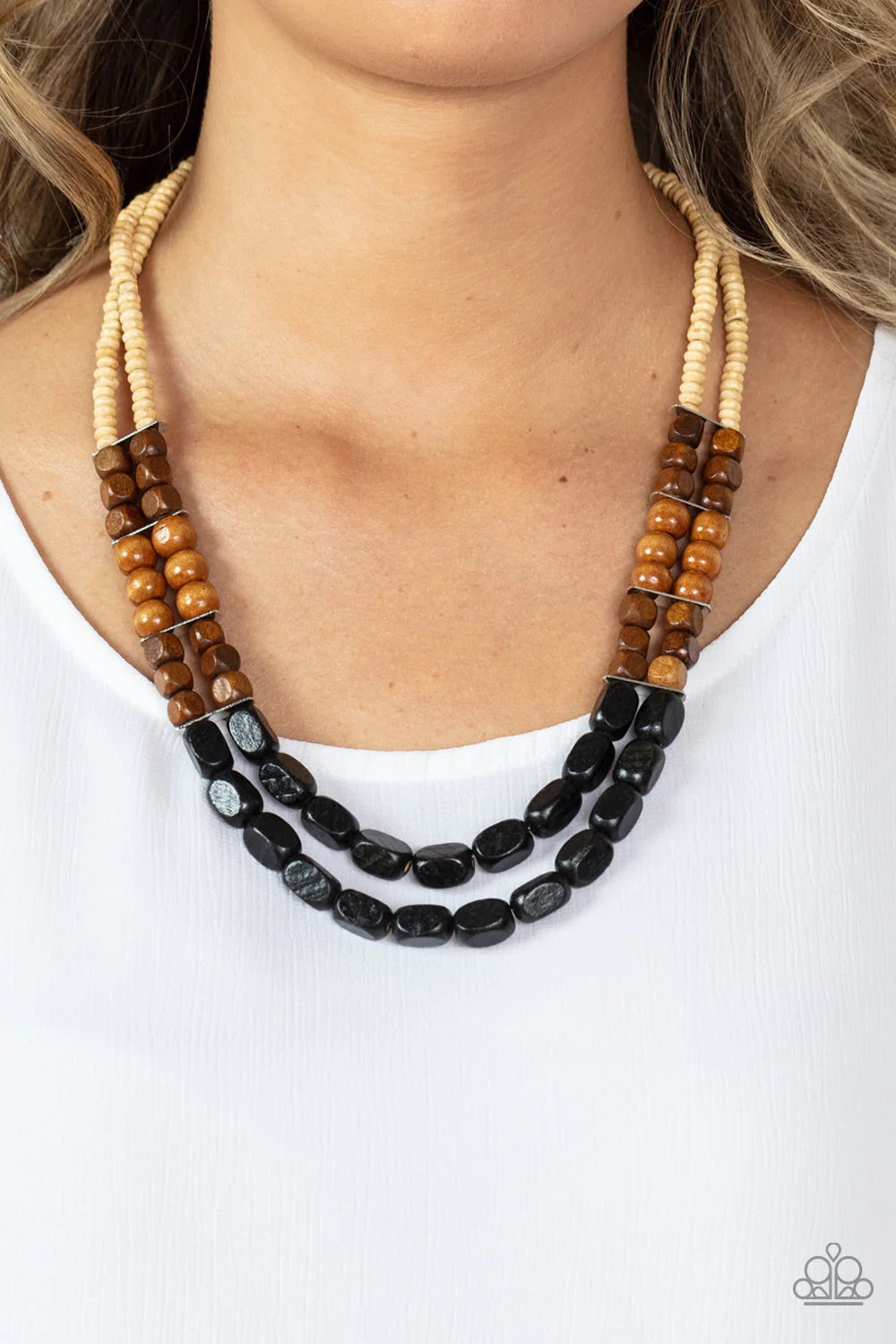 Bermuda Bellhop Black Necklace