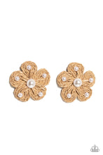 Load image into Gallery viewer, Permanent Vacation Brown Post Earrings