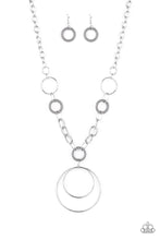 Load image into Gallery viewer, Hoop du Jour Silver Necklace