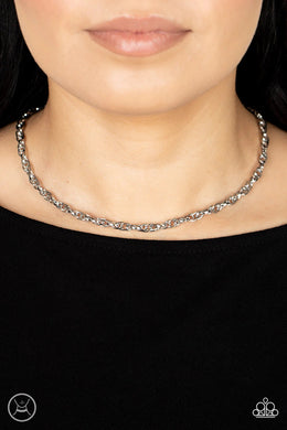 Urban Underdog Silver Choker