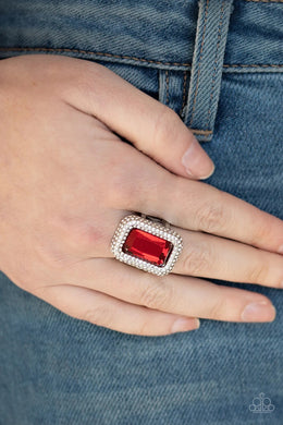 A Grand Statement Maker Red Ring