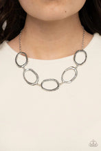 Load image into Gallery viewer, Gritty Go Getter Silver Necklace