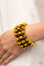 Load image into Gallery viewer, Galapagos Go-Getter Yellow Wood Bracelet